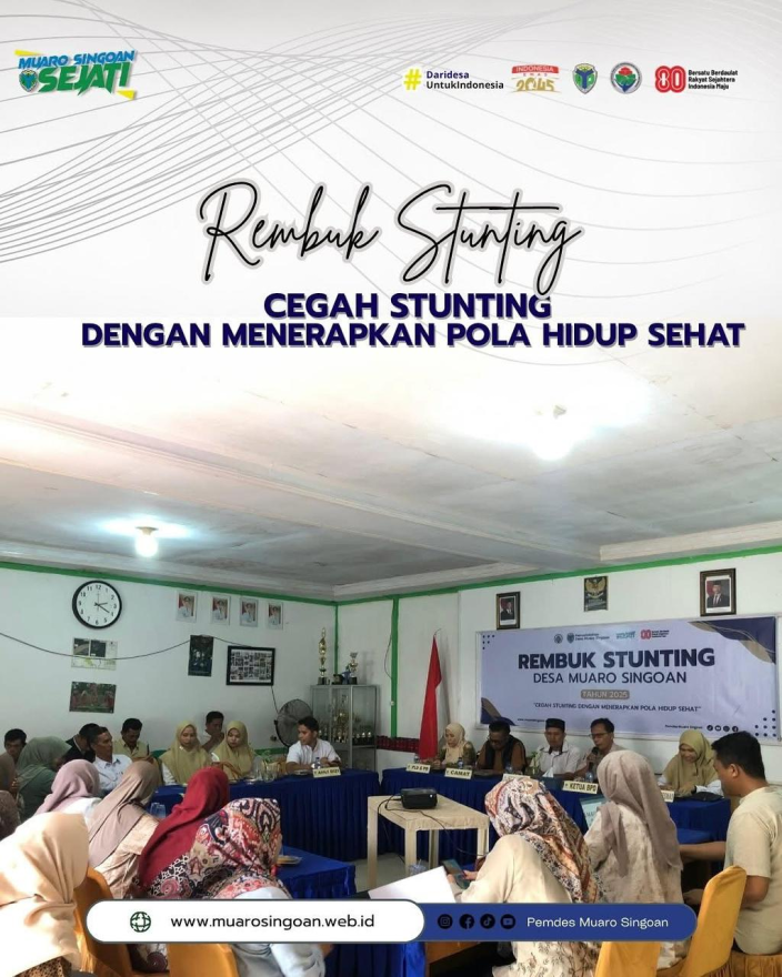 CEGAH STUNTING PEMERINTAHAN DESA MENGADAKAN REMBUK STUNTING