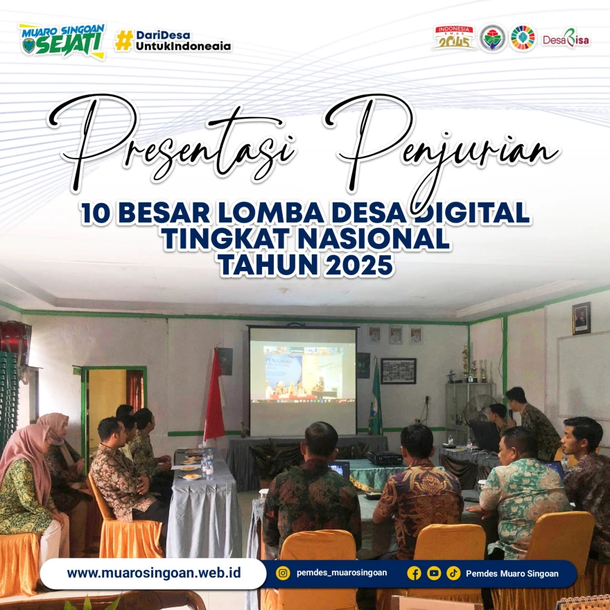 TEMBUS 10 BESAR NASIONAL DESA MUARO SINGOAN SIAP MENJADI JUARA